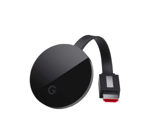 Screenshot of a Chromecast device
